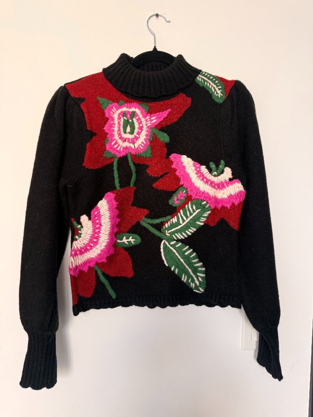 Farm Rio Flower Sweater